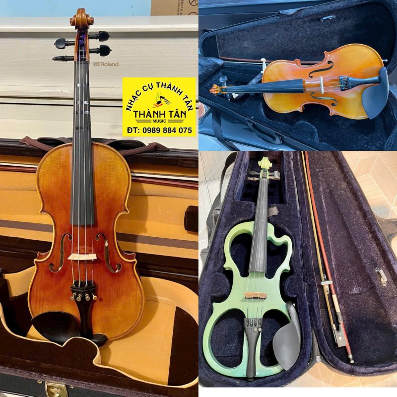 Thu mua các loại đàn Violin cũ tại TP HCM giá cao – Nhạc Cụ Thành Tân nhận thu mua đàn Violin đã qua sử dụng, liên hệ 0989 884 075