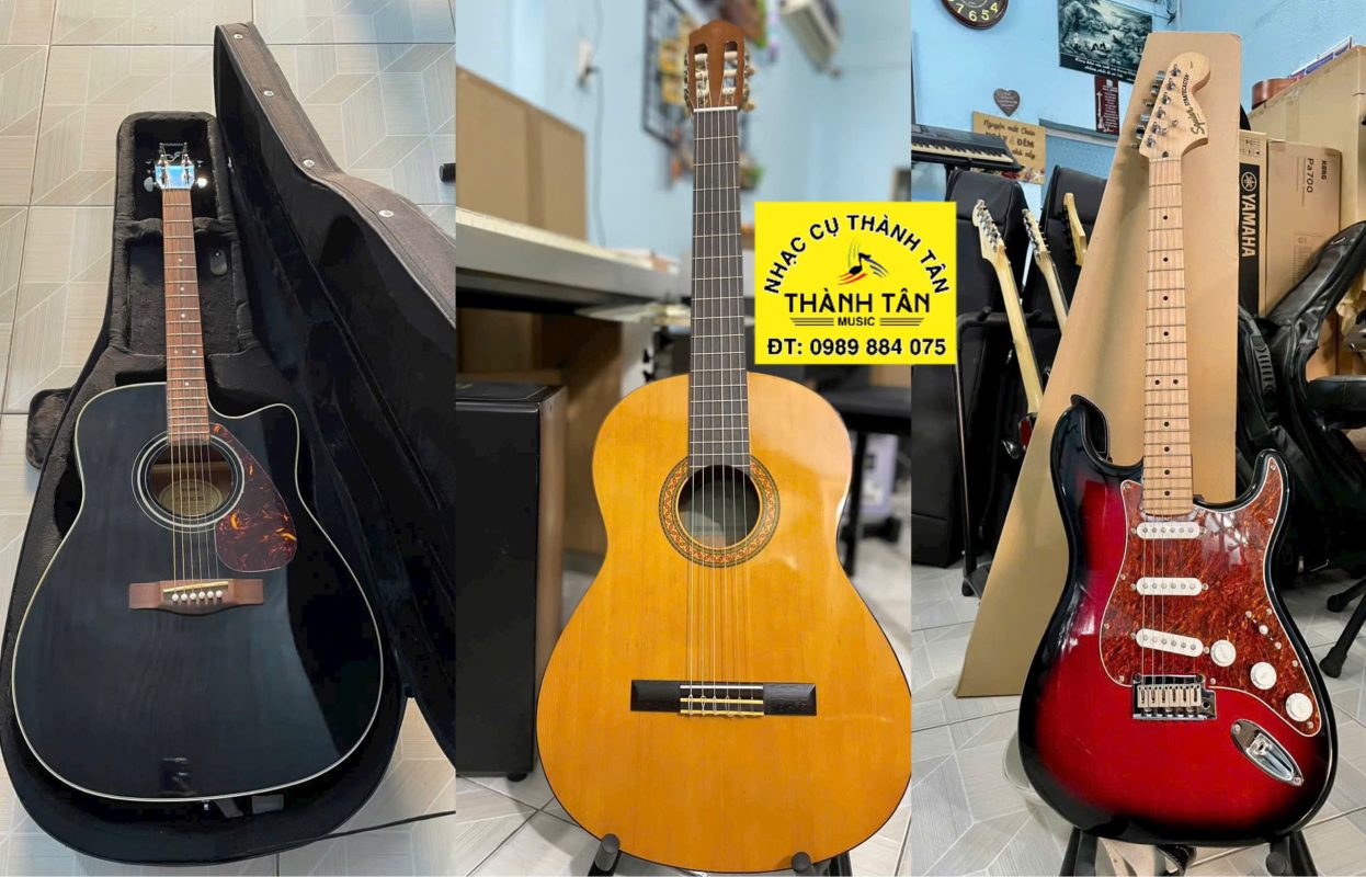 Thu mua các loại đàn Guitar cũ tại TP.HCM giá cao – Nhạc Cụ Thành Tân 0989 884 075
